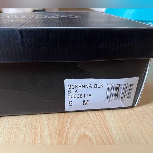 MIA McKenna black chunky heeled boots - Picture 3 of 6